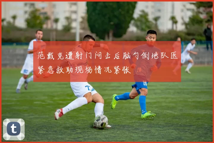 范戴克遭射门闷击后脑勺倒地队医紧急救助现场情况紧张
