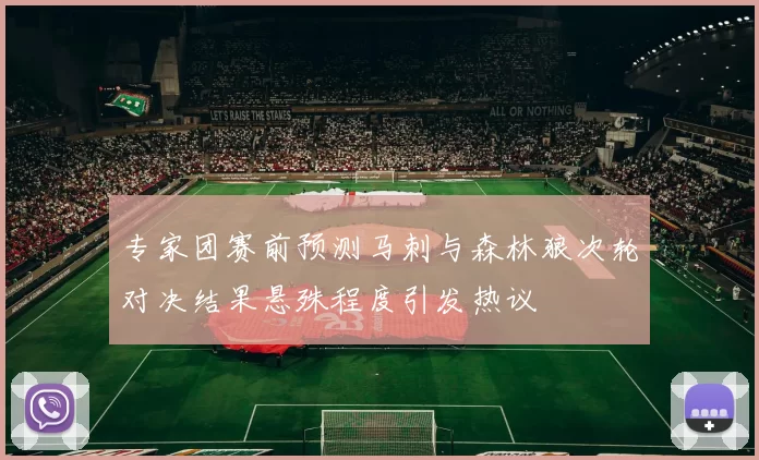 专家团赛前预测马刺与森林狼次轮对决结果悬殊程度引发热议