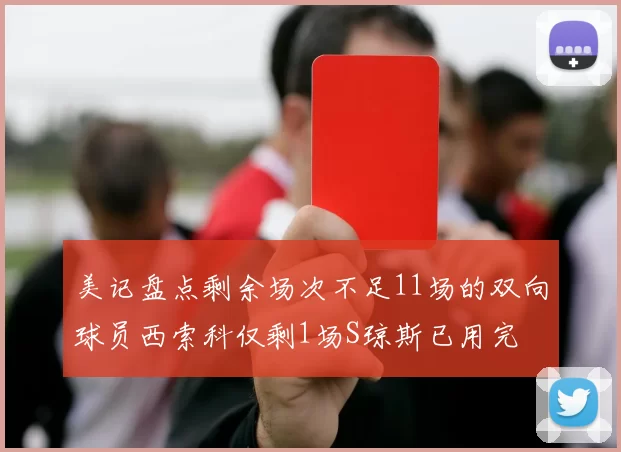 美记盘点剩余场次不足11场的双向球员西索科仅剩1场S琼斯已用完